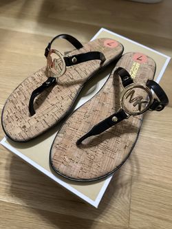 Michael Kors Black Sandals Size 7 Woman
