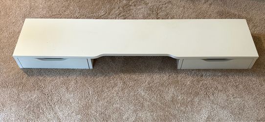 Desk topper w 2 drawers