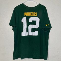 Nike NFL Green Bay Packers Rodgers Shirt (XXL)