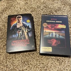 Stranger Things Season 1 & 2 Blu Ray Retro Exclusive  Set