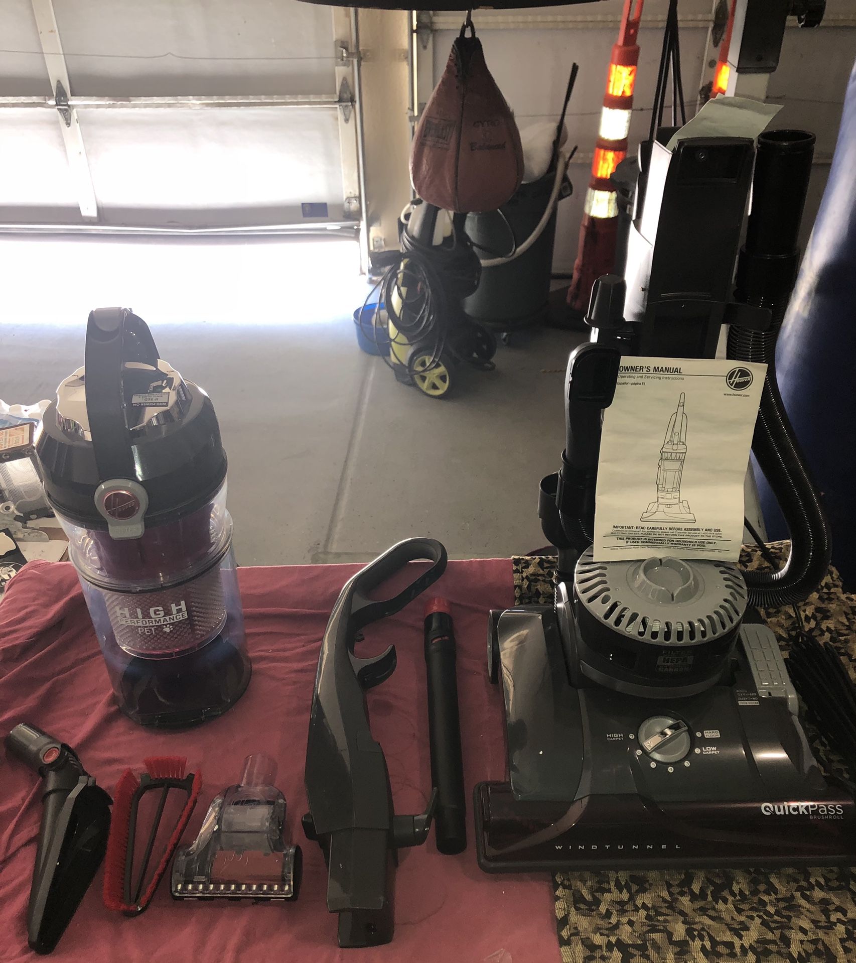 Hoover WindTunnel 3 High Performance Pet Bagless Corded Upright Vacuum Cleaner….NEVER USED!!!