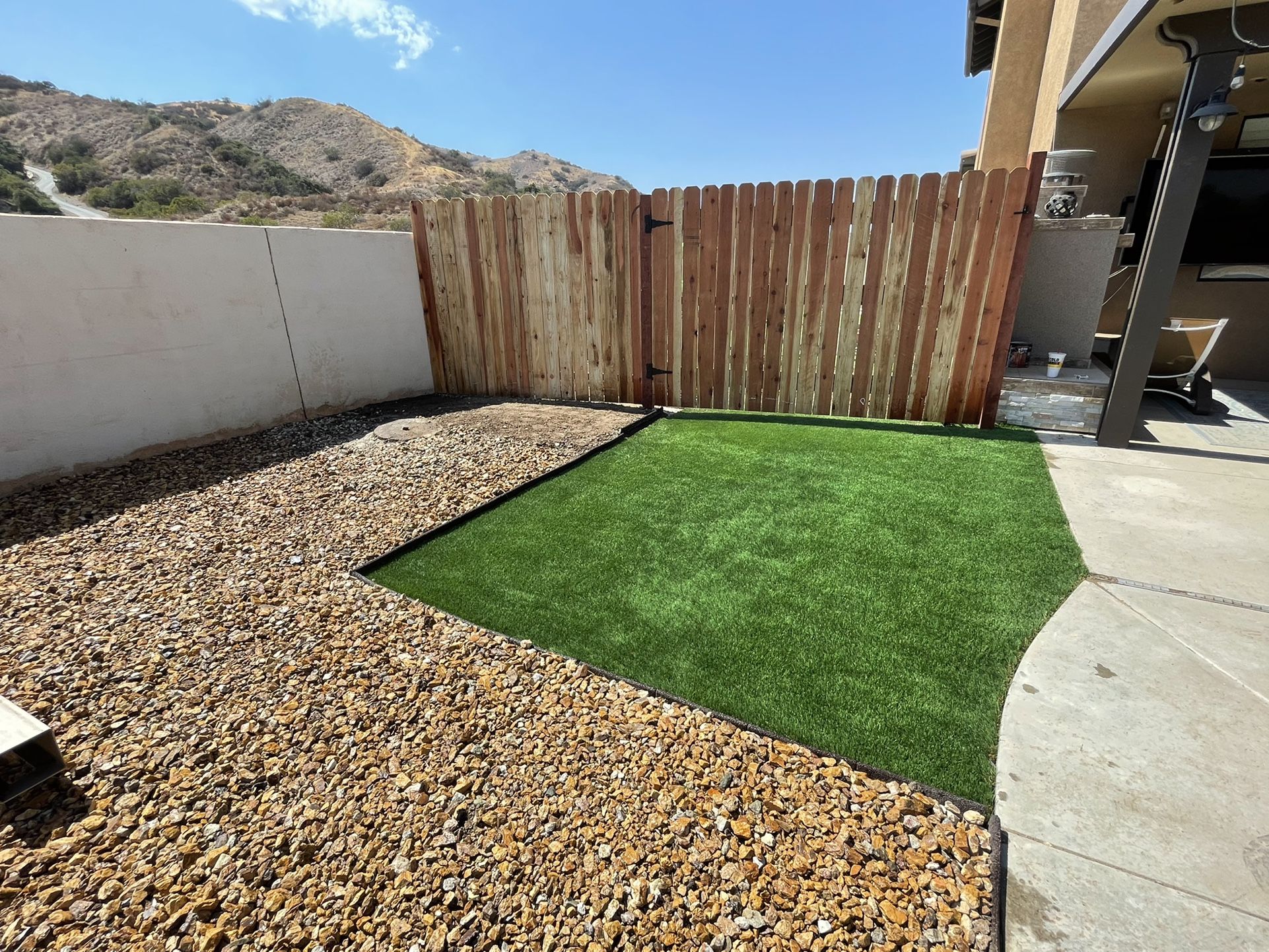 Artificial Grass/ Turf Grading Excavation