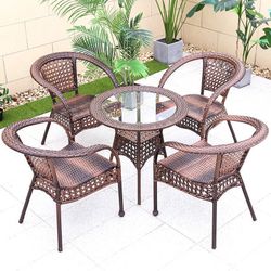 patiuo coffee table set，5 items