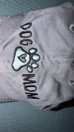 Dog Mom Embroidered Baseball Cap