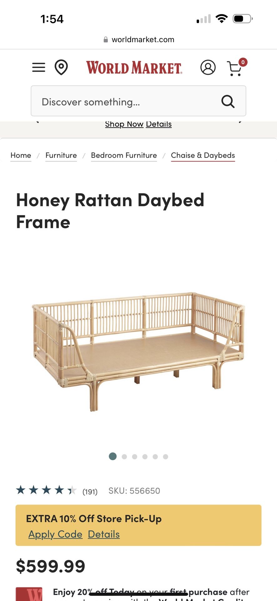 Rattan Twin Bed Frame And Mattress 