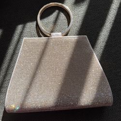 Rhinestone Clutch Purse 