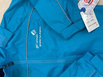 Girl Scouts Greater Los Angeles Turquoise Jacket YM