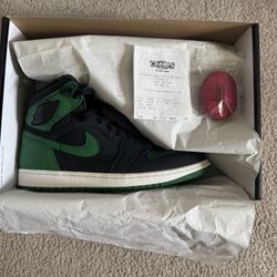 jordan 1 pine green