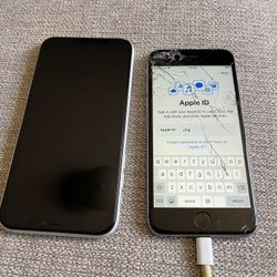Broken iPhones 6s, And iPhone 9 I Believe 