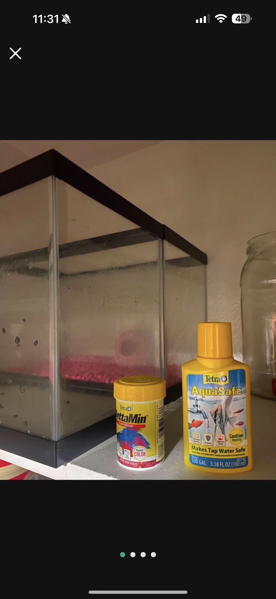 2 Fish Tanks 5 Gallons Each