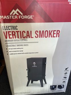 Master Forge 531-Sq. in Black Electric Smoker