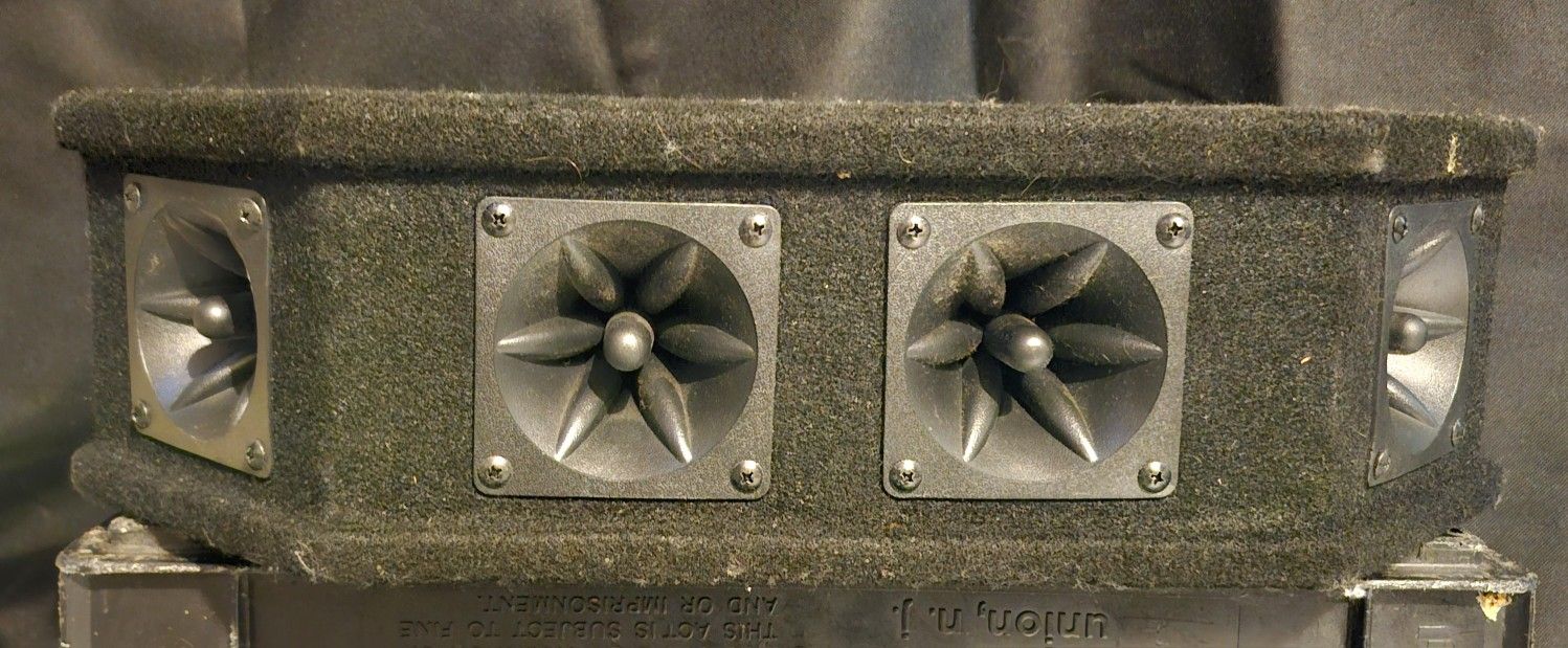 Custom TWEETERS - BARLEY USED