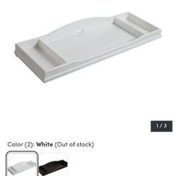 Baby Cashe Diaper Changing table- White