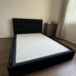 Free Full Size Bed Frame Box Spring Not Included 