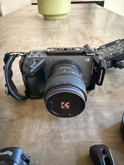 Sony fx30 with 15mm 1.4 and accessories