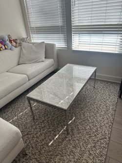 Florence Knoll (design within reach) rectangular coffee table