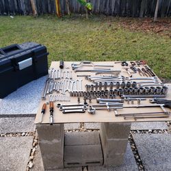Used  Craftsman and Other brand tools with DeWalt Case