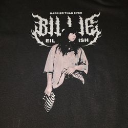 Custom Billie Eilish Graphic Tee 