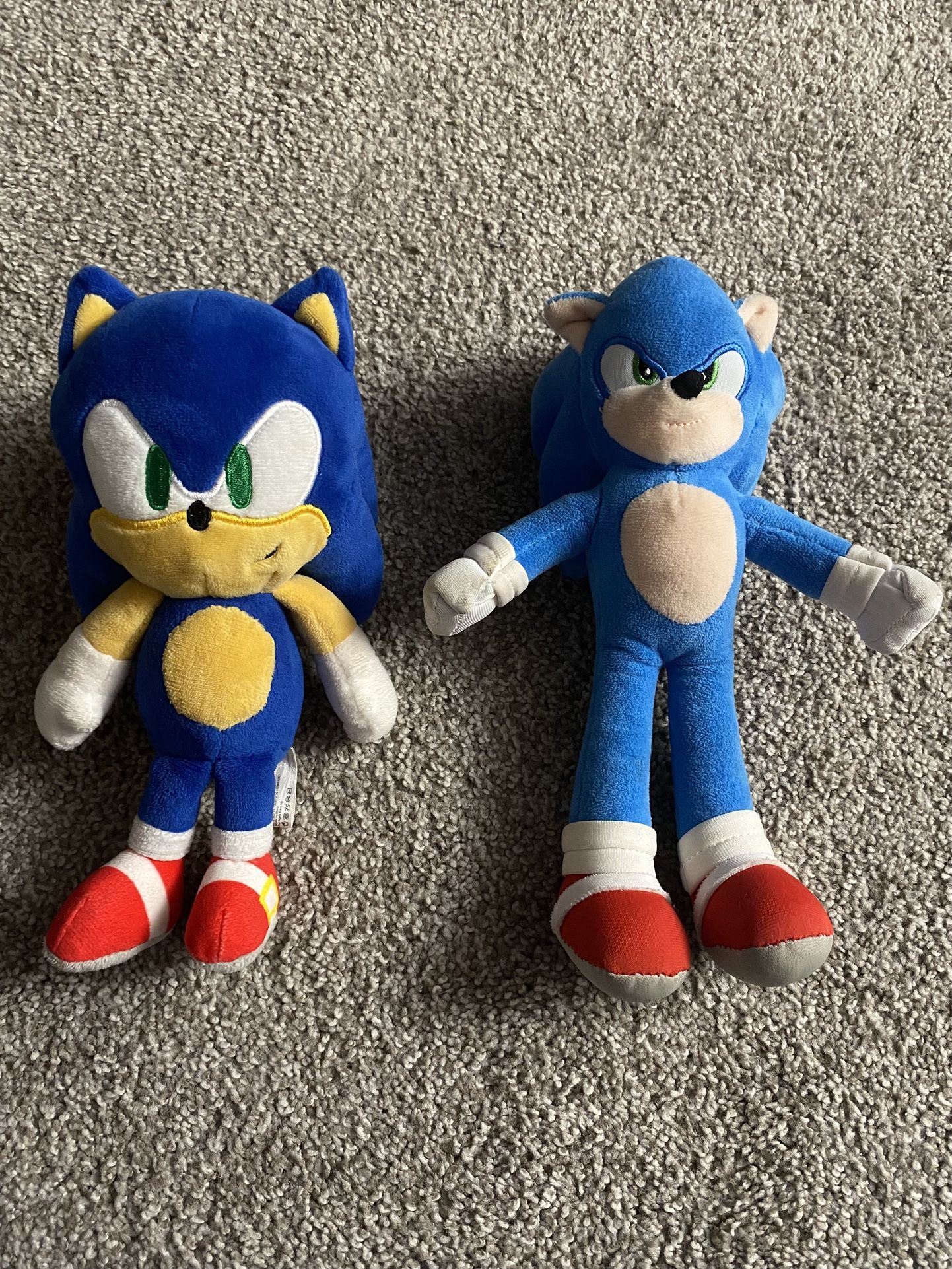 Sonic Plushies 