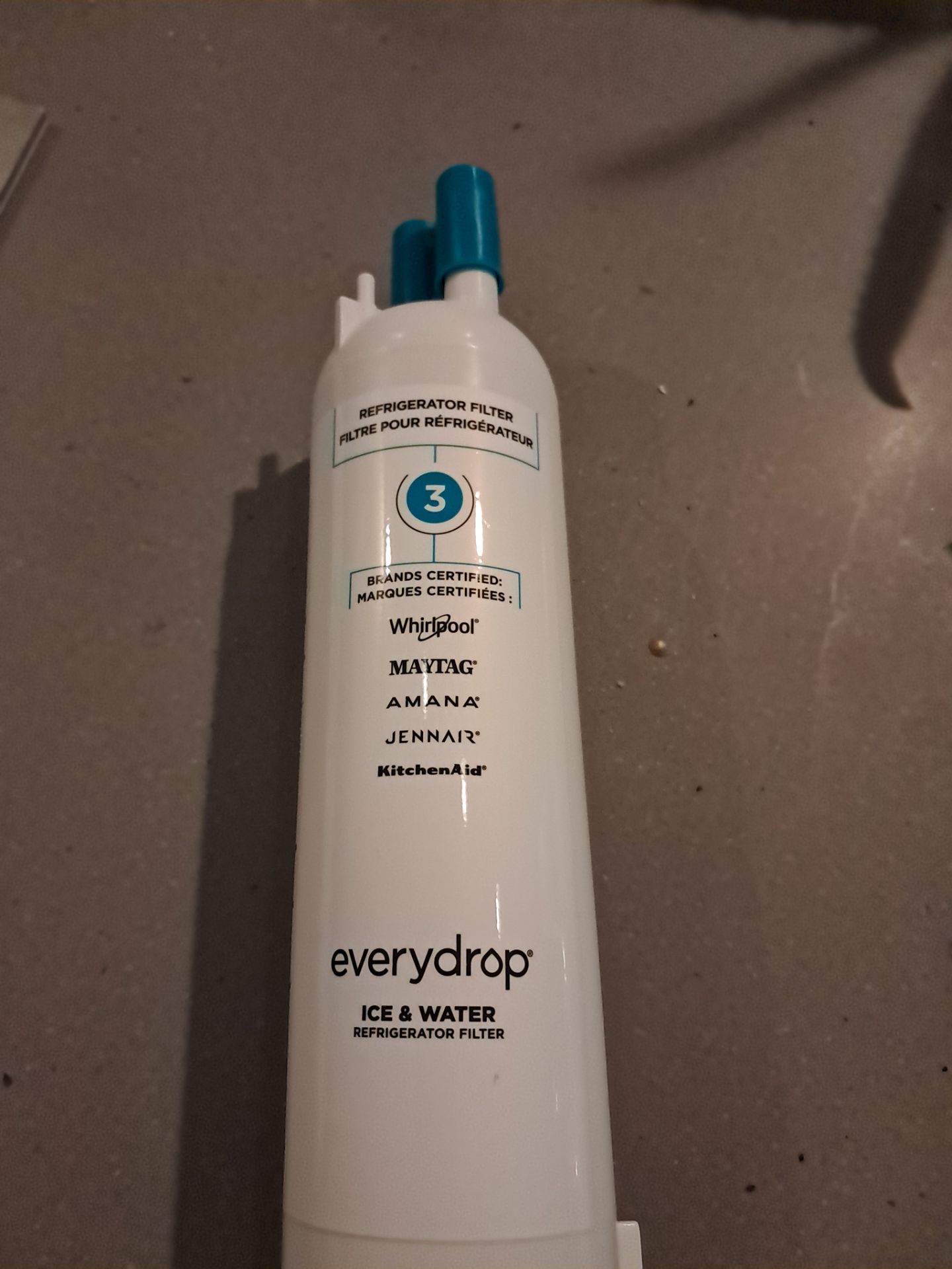 Fridge water filter- everydrop 3