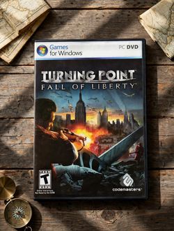 Turning Point: Fall of Liberty PC DVD Game Codemasters Windows 2008 Discontinued