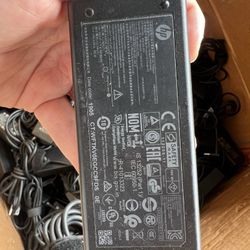 Lot of 50 Dell 130W 19.5V 6.7A Laptop AC Adapter Charger & Power Cords 7.4mm Tip