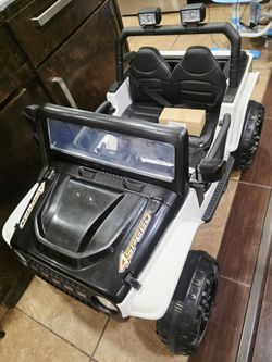 24V Ride-On Jeep Truck 2 Seater Ride On Truck Car For Kid age 3 - 8 years, w/Remote Control.