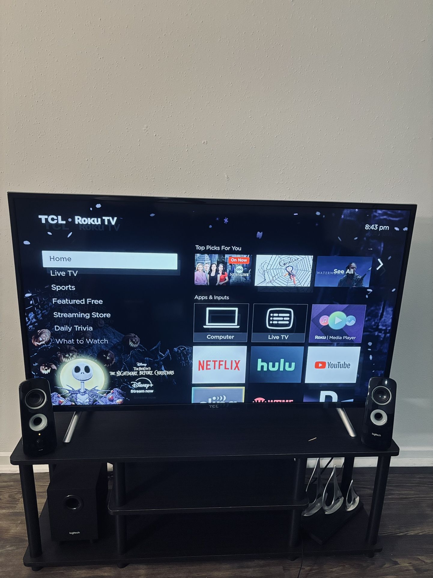 49 inch TCL smart tv For Sale