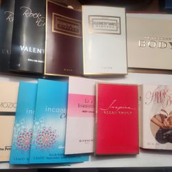 11 Ladies Perfume Samples New