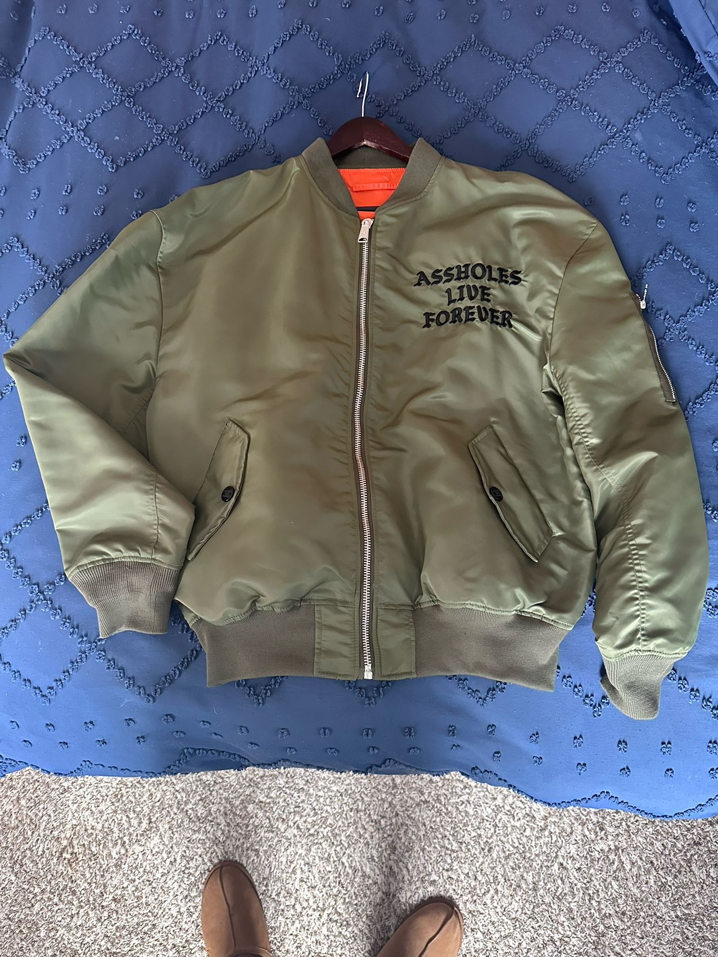 Assholes Live Forever Bomber jacket