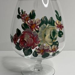 Hand Painted Wine Glass/Goblet