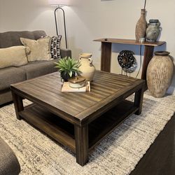Solid Wood Coffee Table