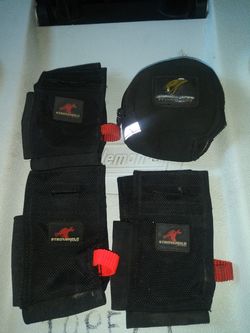 Python and Stronghold tape pouches
