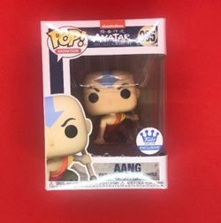2021 Funko Pop Aang Crouching - Avatar: The Last Airbender #995 - Shop Exclusive.