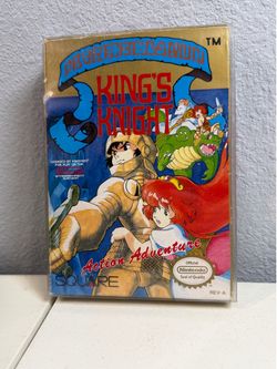 King's Knight (Nintendo Entertainment System NES, 1989) CIB Very Nice!