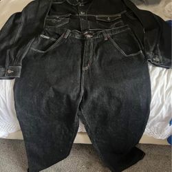 Wu Wear Demin Jean Outfit NEW