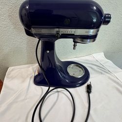 Kitchen aid artisan mixer blue