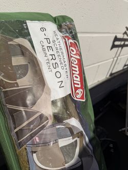 Tent - Coleman 6 person