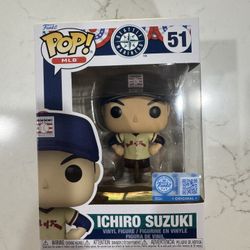 Ichiro Suzuki Funko Pop  Hall Of Fame