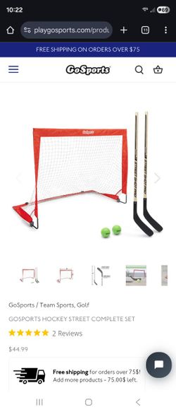 GoSports Street Hockey Set