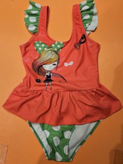 1 pc Swimsuit for 7 - 8 y girl.