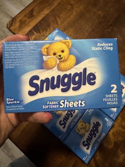 Snuggle Blue Sparkle Fabric Softener Sheets - 10 Packs