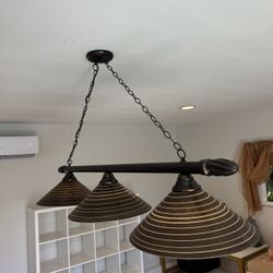 Pool Table Light Fixture 