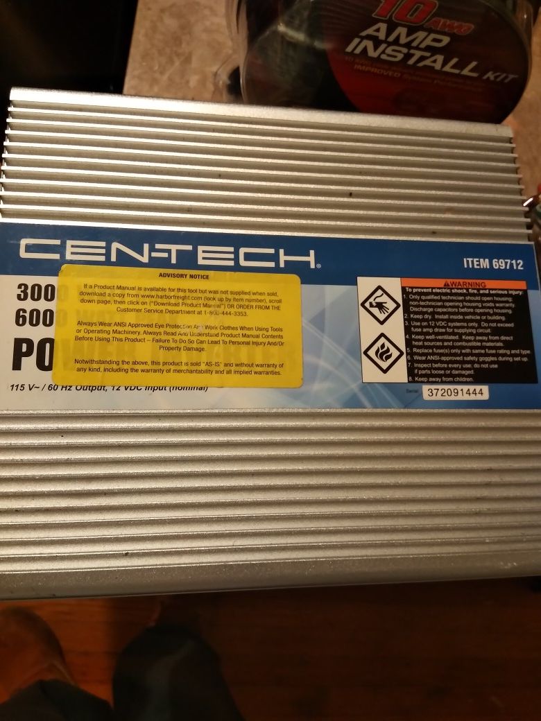 3000 watt converter 6000 continuous
