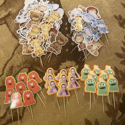 **Ms Rachel Cupcake Toppers And Safari Toppers $25.