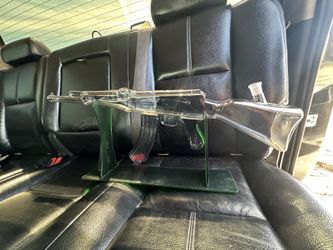 Glass piece ak47 decoration