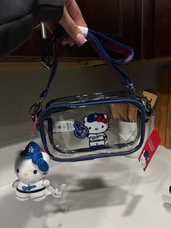 Hello Kitty x LA Dodgers Clear Crossbody Bag