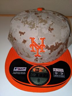 New York Mets memorial Day camouflage Marine corps hat cap Alfonso Noah