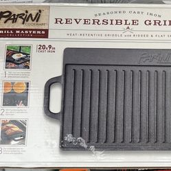 Parini Reversible Grill Cast Iron 