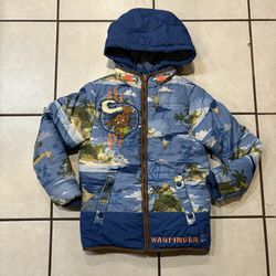 Disney Moana Kids Size 5/6 Snow Jacket Ski Snowboarding Outdoor Puffers